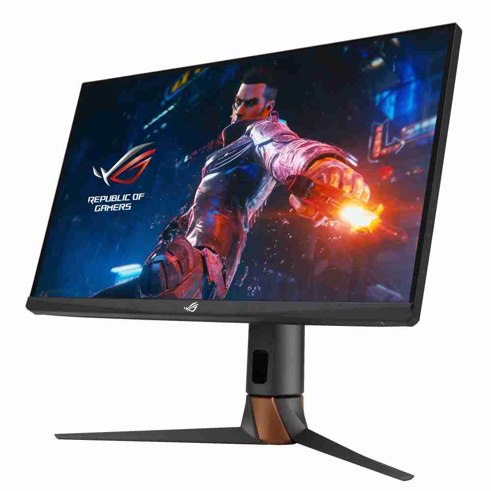 华硕ASUS ROG Swift 360Hz PG27AQN，，采用william威廉中文官网全新可支持ULMB2技术的高阶电竞显示器，，，为电竞玩家打造突破以往的急速游戏体验。。（图片来源：ASUS提供）