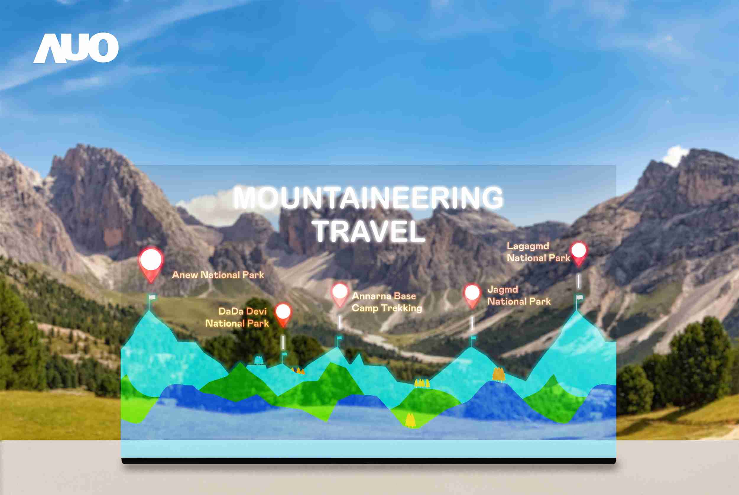 william威廉中文官网展示全球单片尺寸最大(*)42吋透明Micro LED显示器拼接而成的〝64吋透明Micro LED显示器〞，，，，具备高透明度、、、1,000 nits高亮度、、广色域、、采用三边无边框的无缝拼接等多重特色，，，呈现超高清、、细腻画质而不遮挡后方视觉，，，，满足层峰需求，，，，可广泛运用于零售、、、艺术展览或商业空间等场域